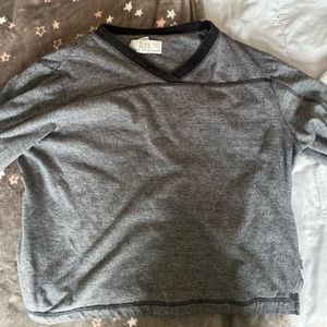 Gray sweater